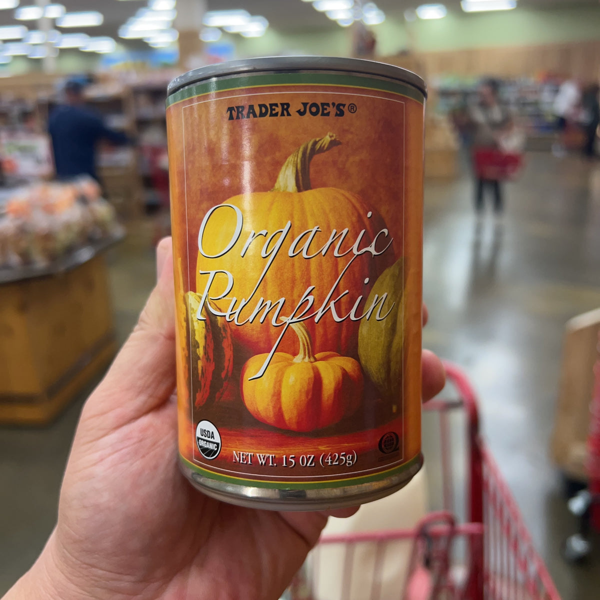 Trader Joe's Organic Pumpkin, 15 oz product image 4