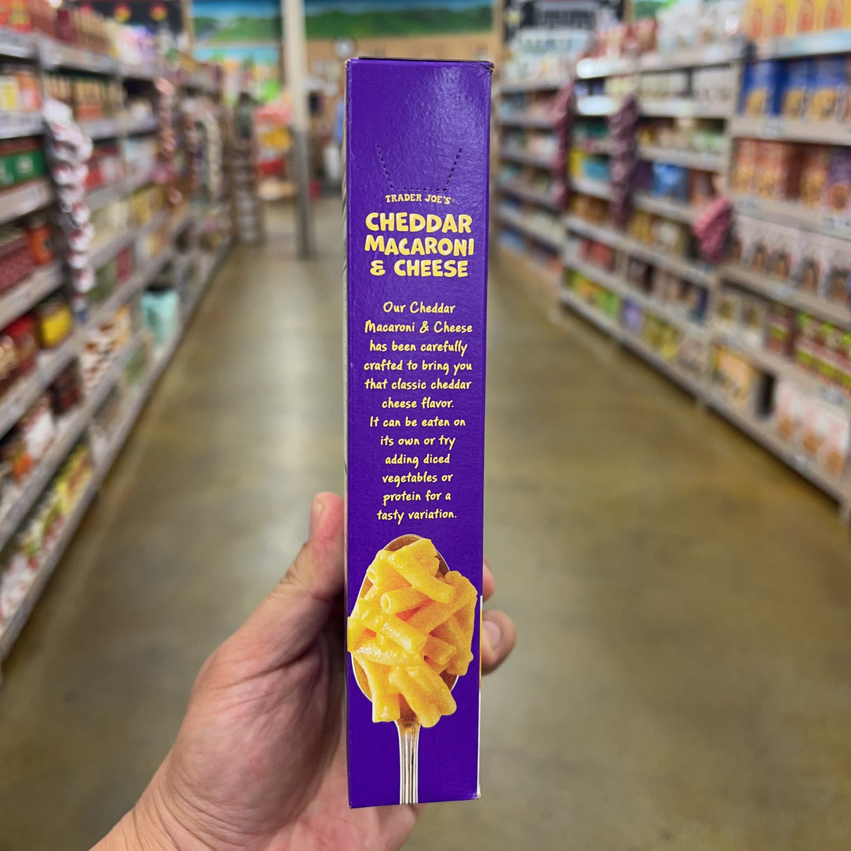 Trader Joe's Cheddar Macaroni & Cheese 7.25 oz product image 4