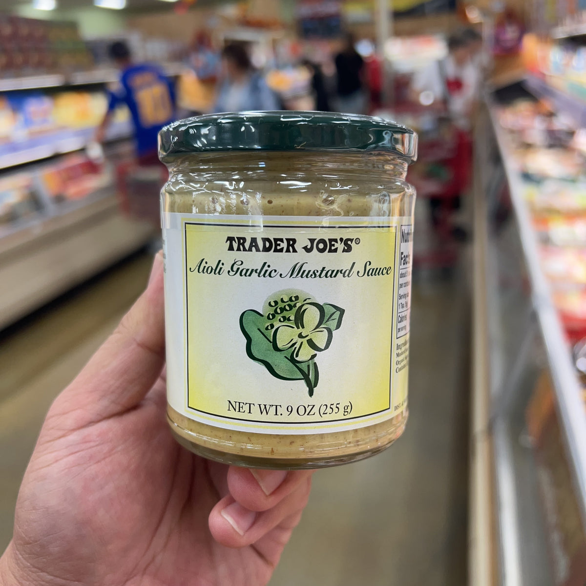 Trader Joe's Aioli Garlic Mustard Sauce 9 oz