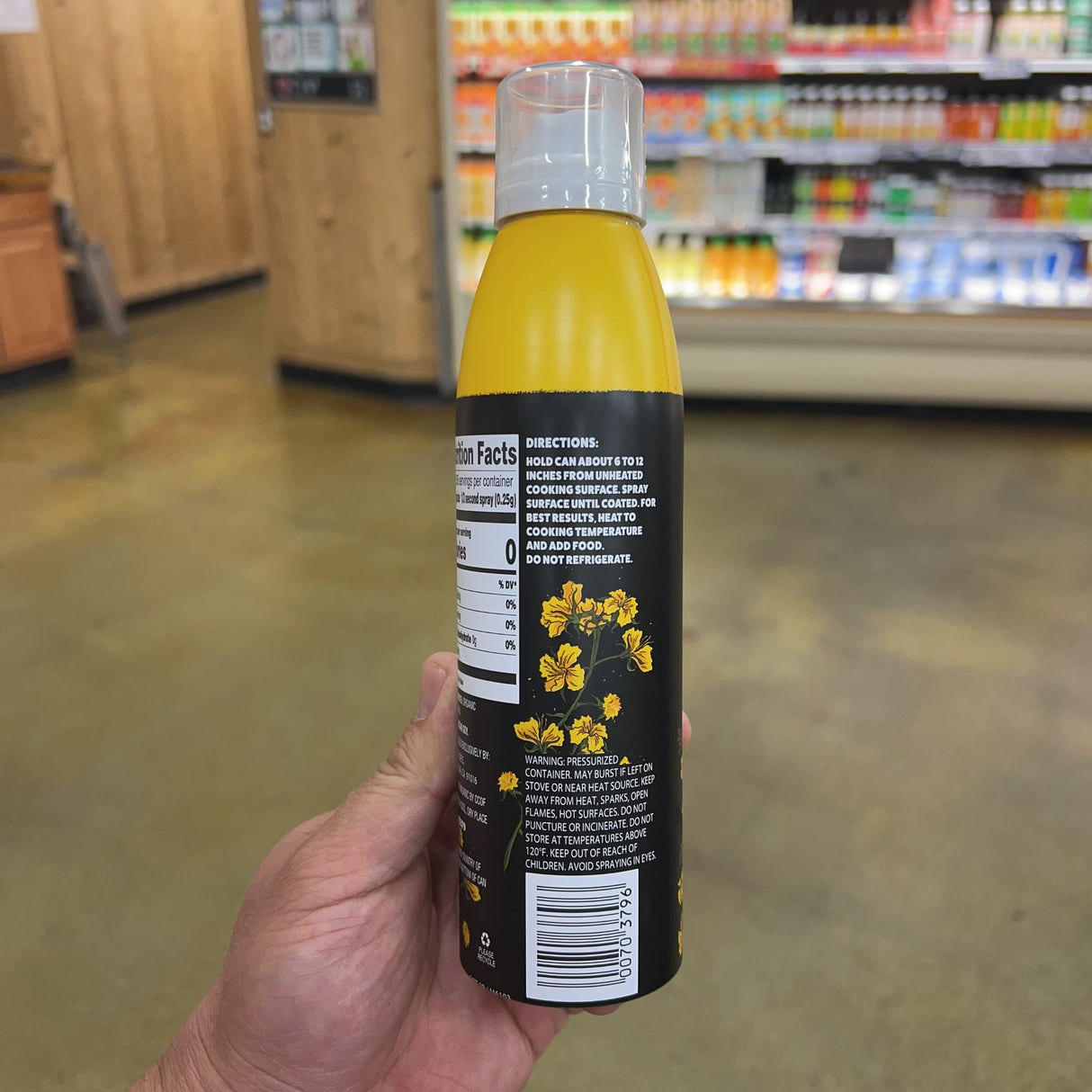 Trader Joe's Organic Canola Oil Spray 4.73 oz