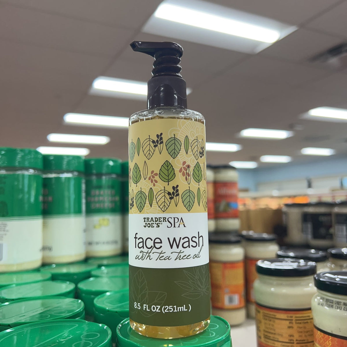 Trader Joe's SPA Tea Tree Oil Face Wash Castile Soap 8.5 fl oz