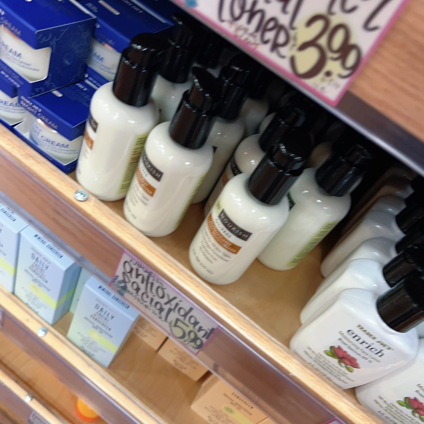 Trader Joe's Nourish Oil-Free Antioxidant Facial Moisturizer 6 FL OZ (177 mL)