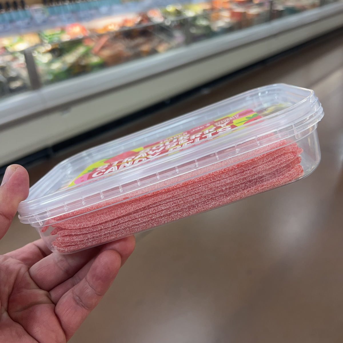 Trader Joe's Sour Strawberry Candy Belts 10 oz — product image 3