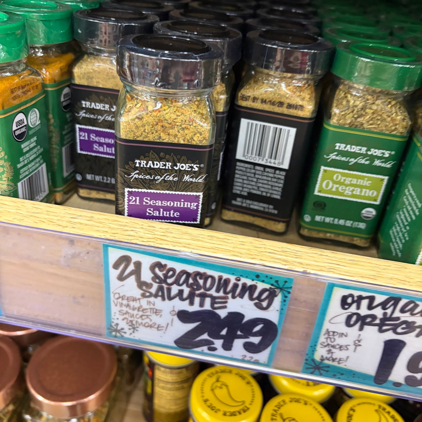 Trader Joe’s 21 Seasoning Salute Salt-Free All-Purpose Seasoning Blend