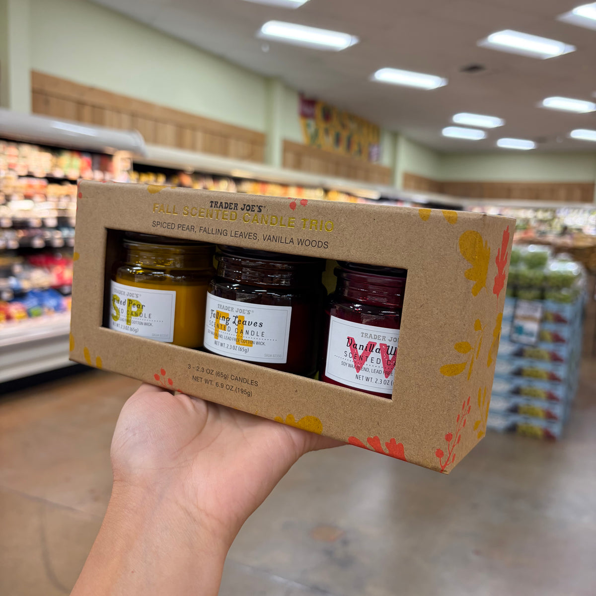 Trader Joe's Fall Scented Candle Trio — product photo 2