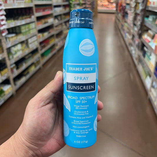 Trader Joe's Spray Sunscreen SPF 50+