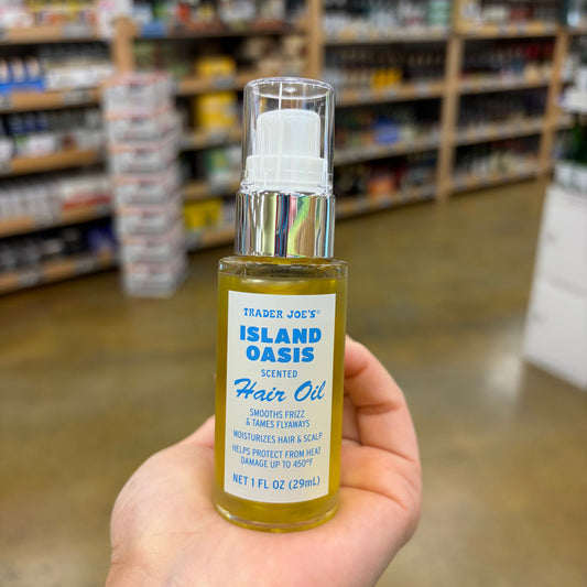 Best Trader Joe's hair products 2026 — Island Oasis Hair Oil, Bonding Conditioner, Leave-In Conditioner, available online