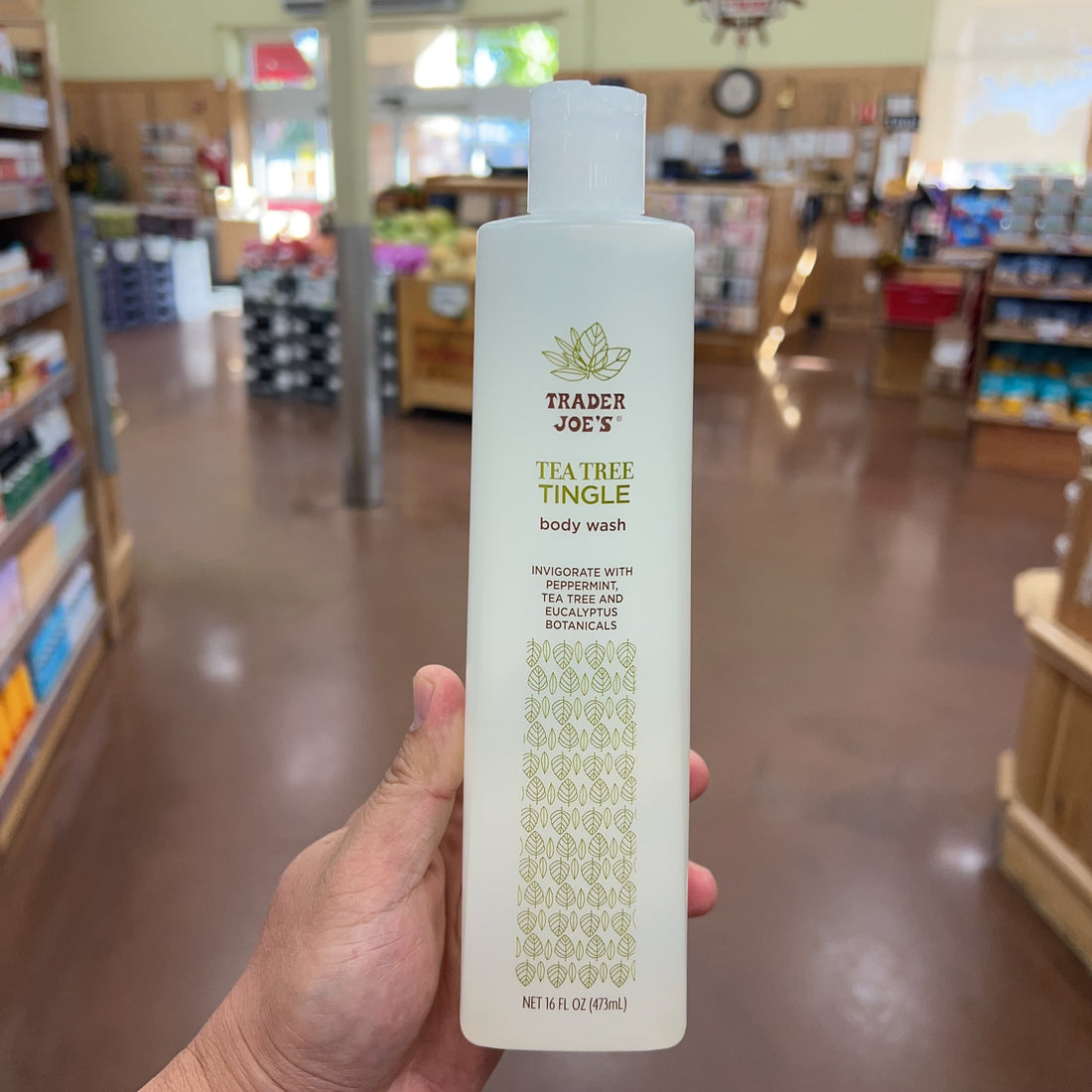 Trader Joe's Tea Tree Tingle Body Wash