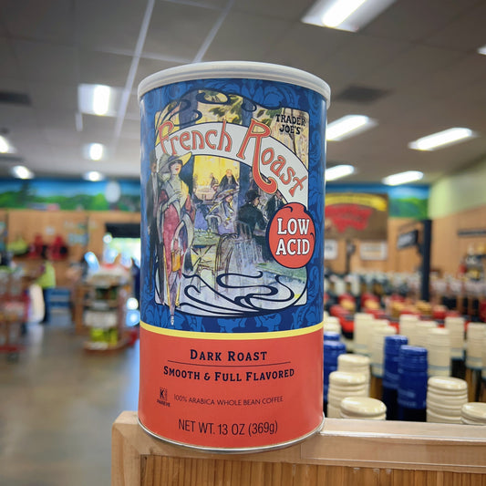 Trader Joe's coffee products 2026 Sumatra French Roast Kilimanjaro Instant best affordable coffee