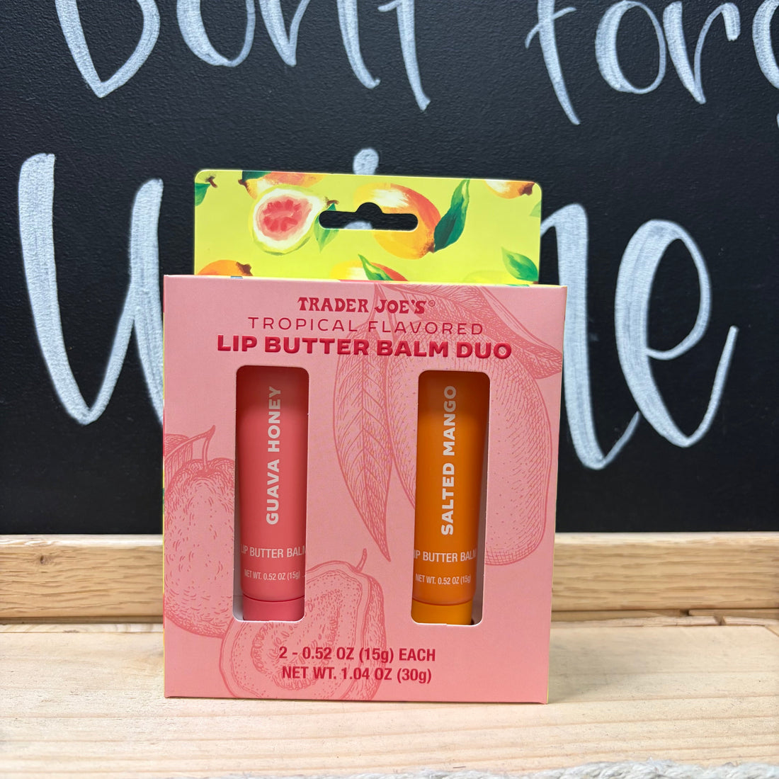 Trader Joe's Tropical Lip Butter Balm Duo: A Full Review