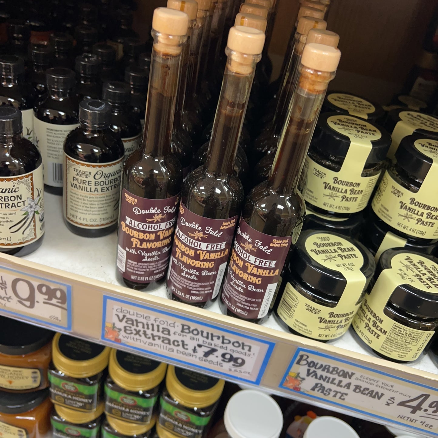 Trader Joe's Double Fold Alcohol Free Bourbon Vanilla Flavoring with Vanilla Bean Seeds — Buy Online | Shipped Nationwide