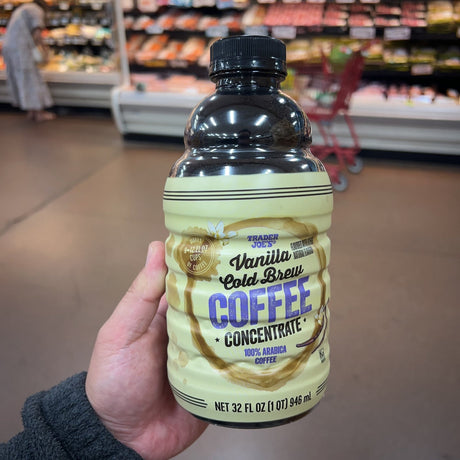 Trader Joe's Vanilla Cold Brew Coffee Concentrate 32 fl oz