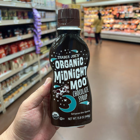 Trader Joe's Organic Midnight Moo Chocolate Syrup 15.8 oz