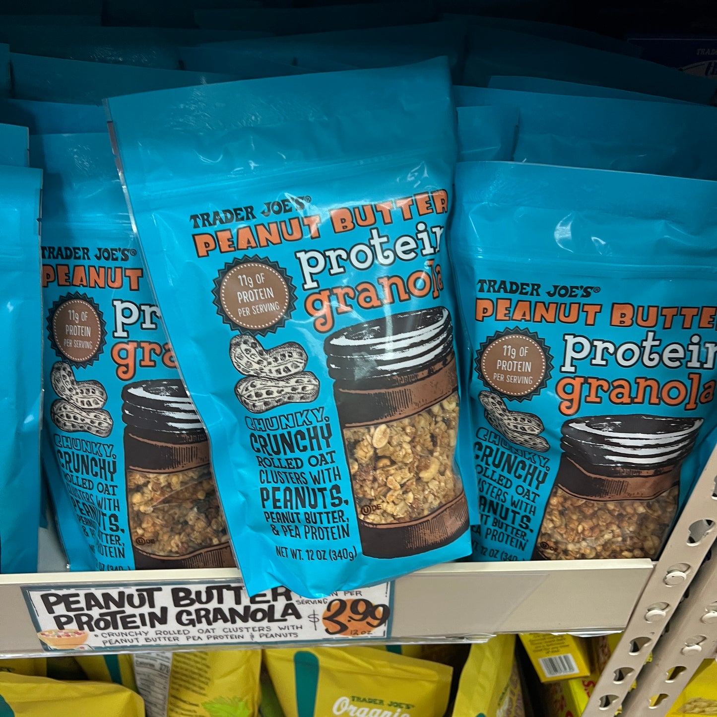 Trader Joe's Peanut Butter Protein Granola — Buy Online | Shipped Nationwide