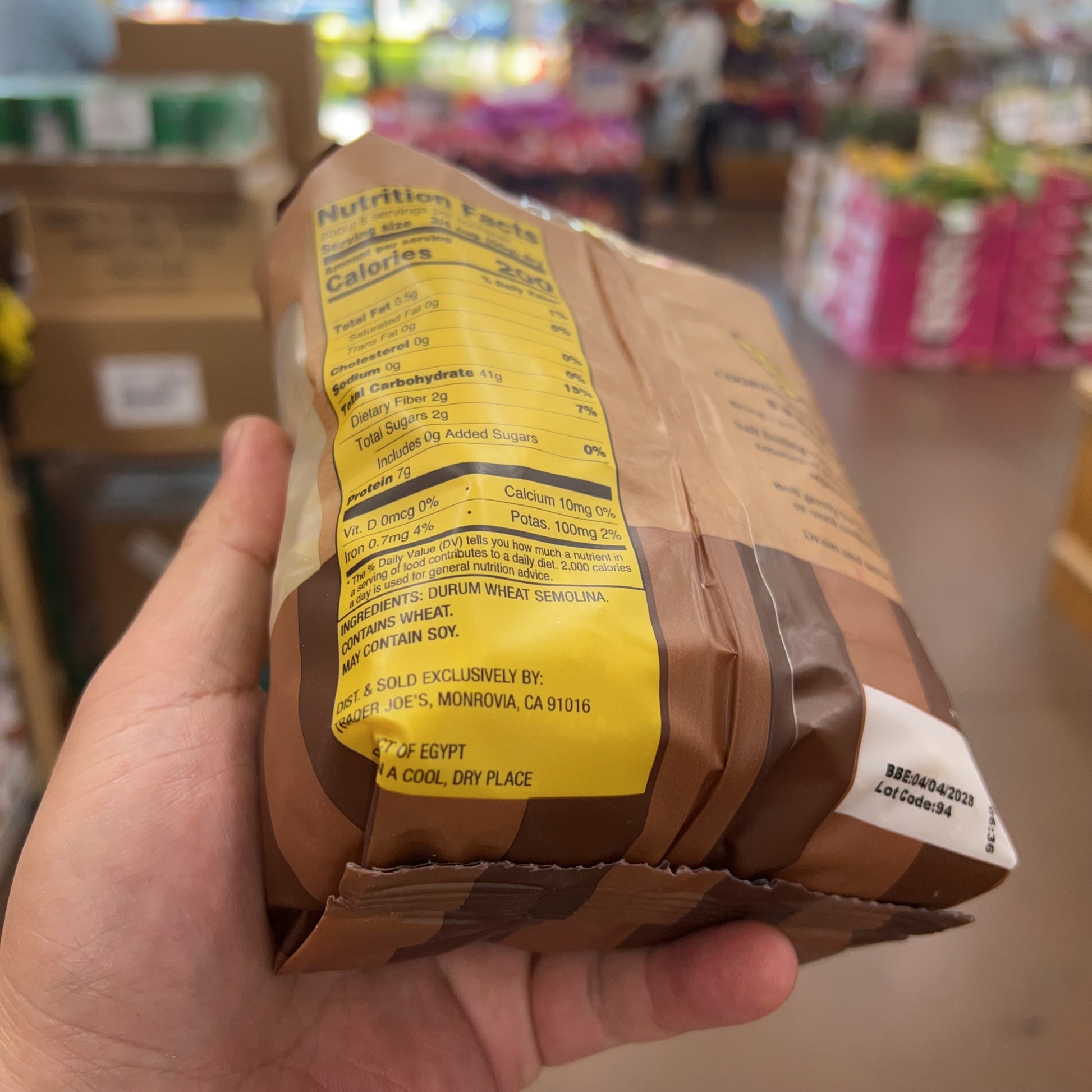 Trader Joe's Penne Rigate 16 oz (1 lb) product image 4