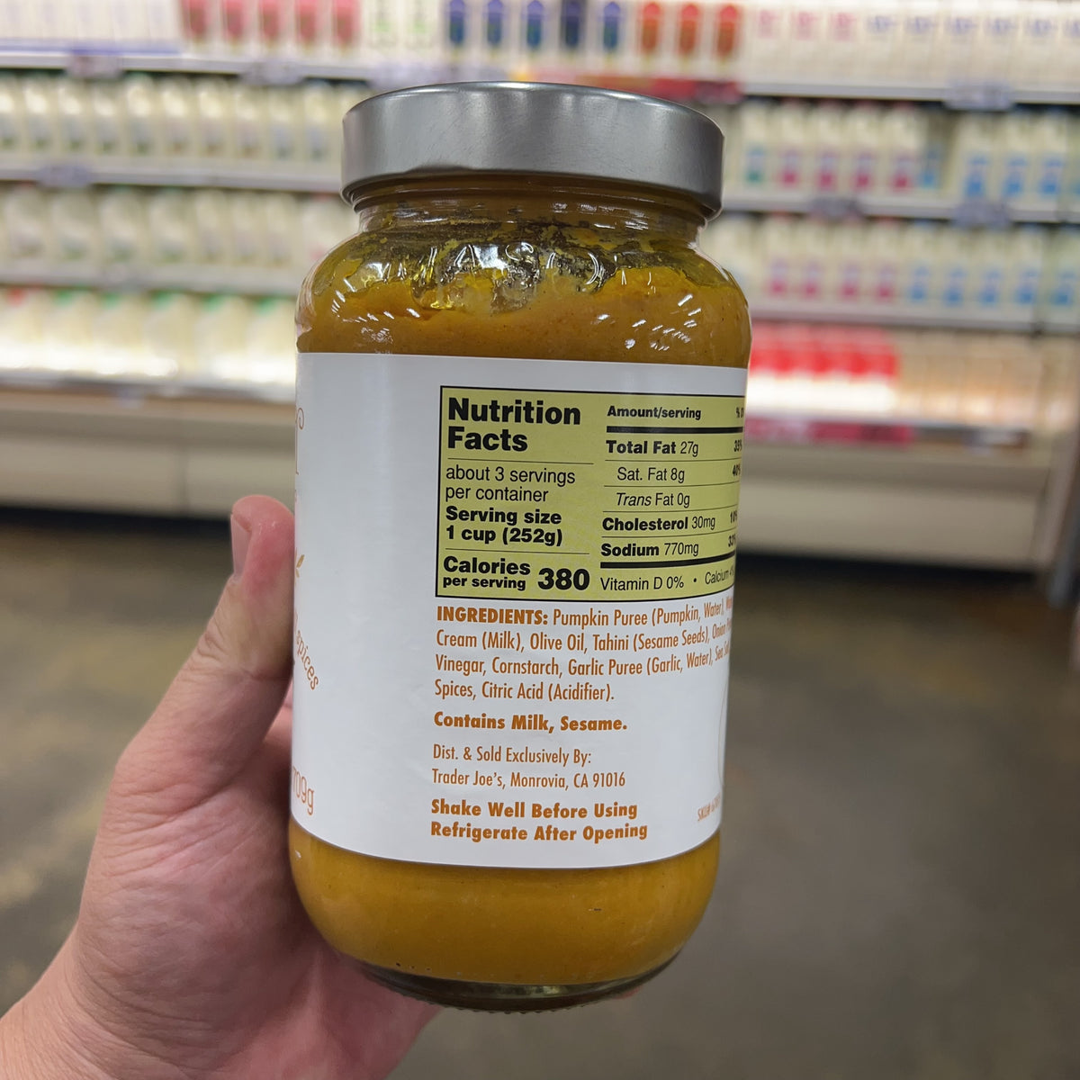 Trader Joe’s Pumpkin Bisque 25 oz - product image 5