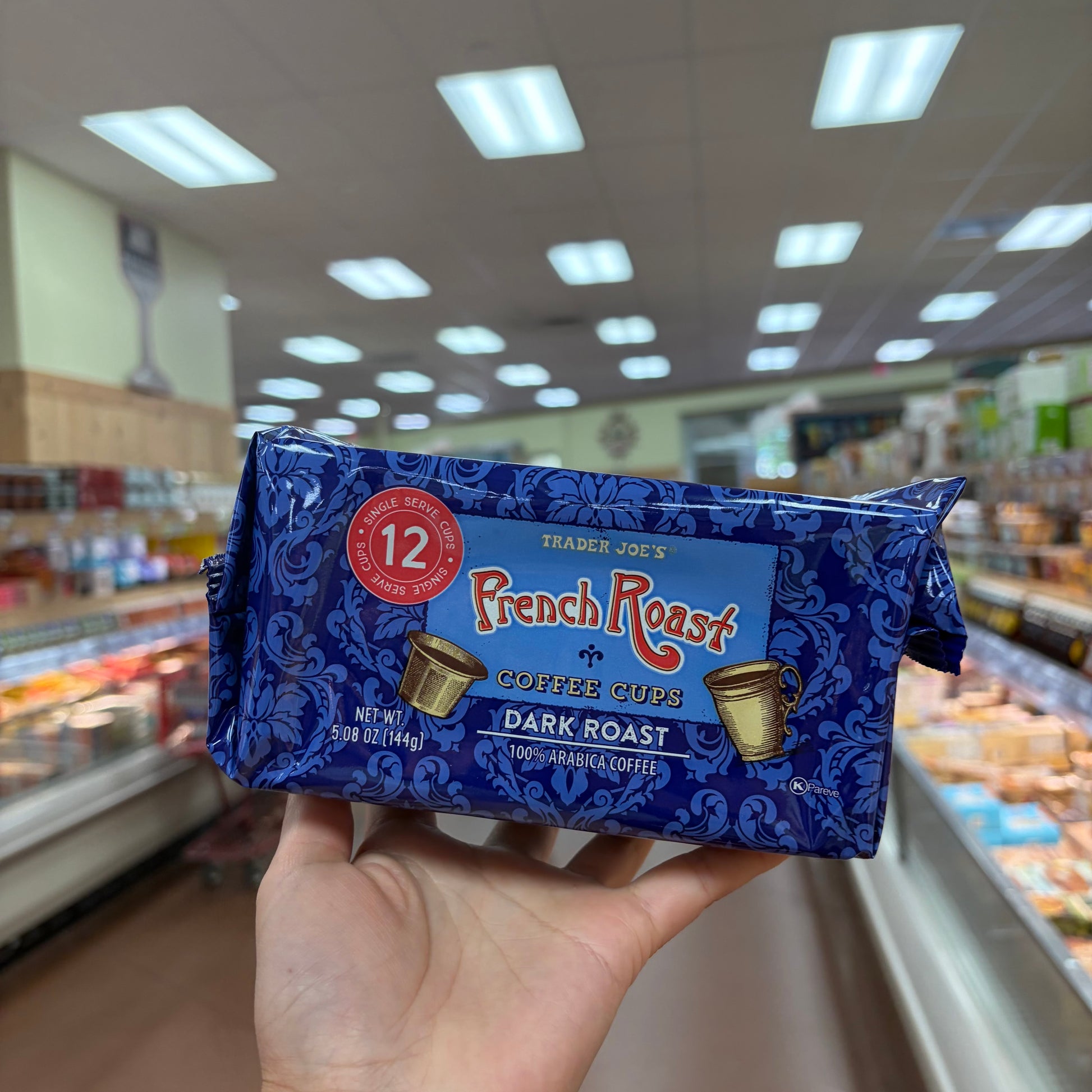 Trader Joe's French Roast Single-Serve Coffee Cups (12ct)