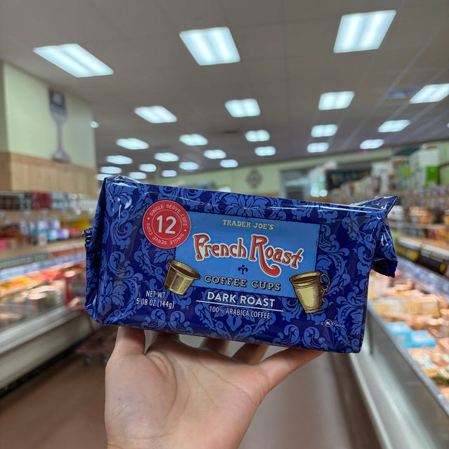 Trader Joe's French Roast K-Cup Coffee Pods Dark Roast 12ct