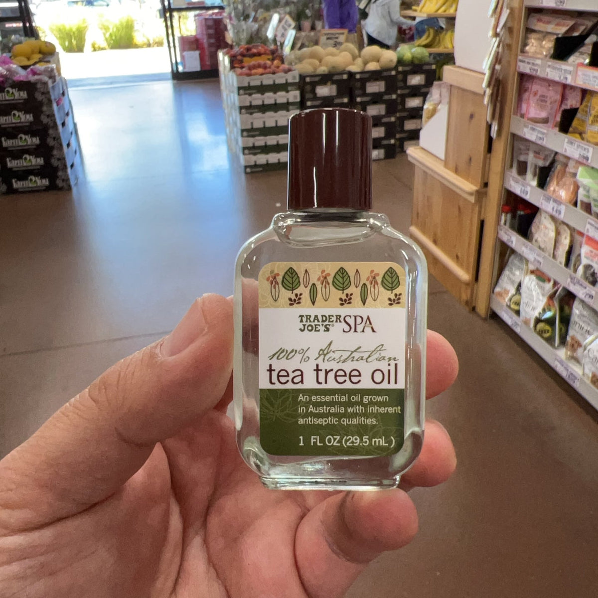 Trader Joe's SPA 100% Pure Australian Tea Tree Oil 1 fl oz