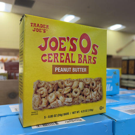 Trader Joe's Joe's O's Peanut Butter Cereal Bars 5 Pack 4.23 oz product image 2