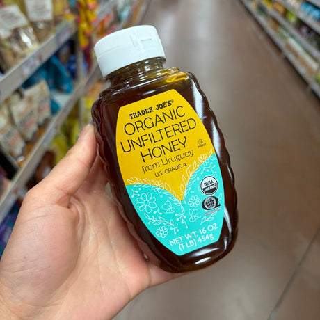 Trader Joe's Organic Unfiltered Honey from Uruguay 16 oz (454g)