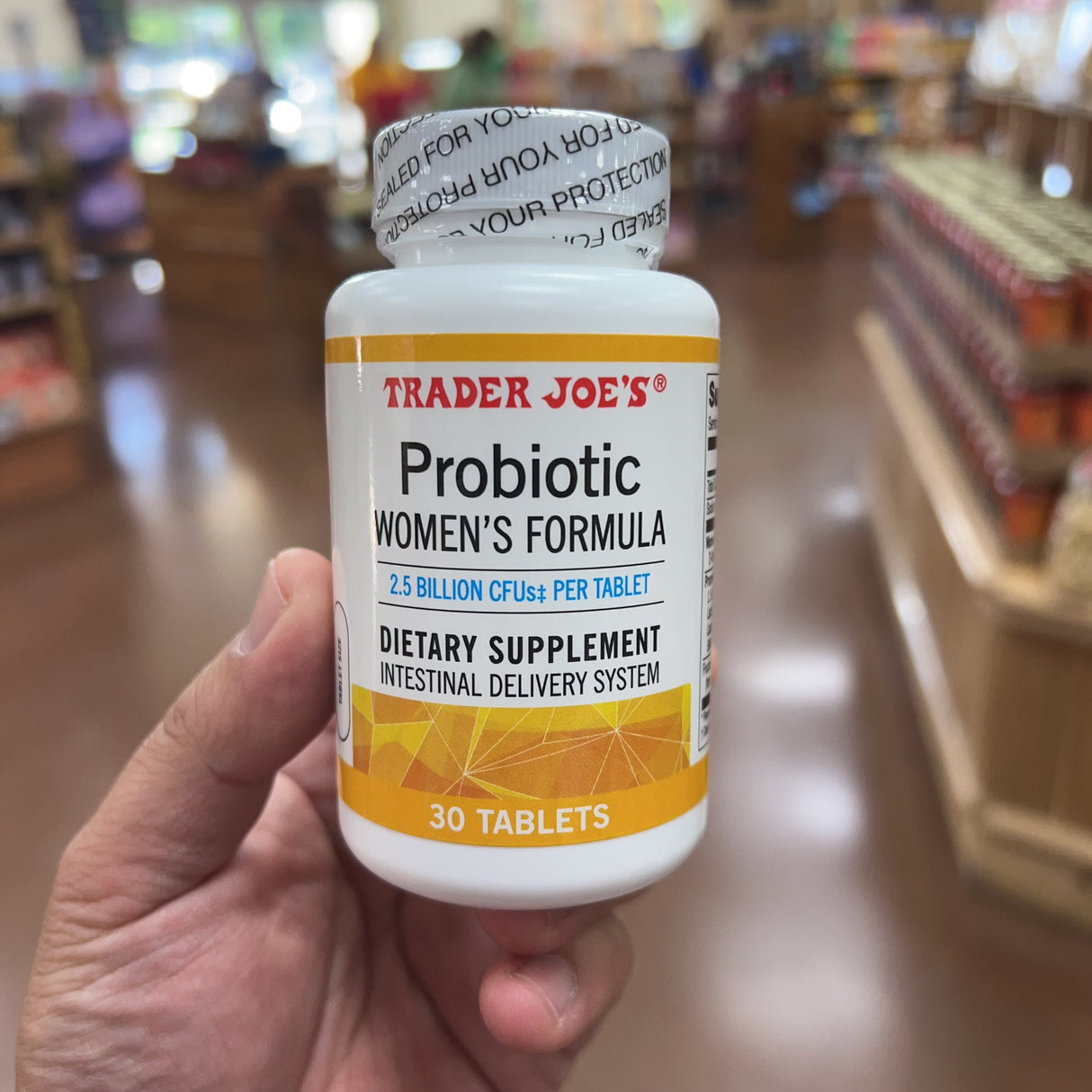 Trader Joe's Probiotic Women's Formula 2.5 Billion CFUs 30 tablets — available for delivery online