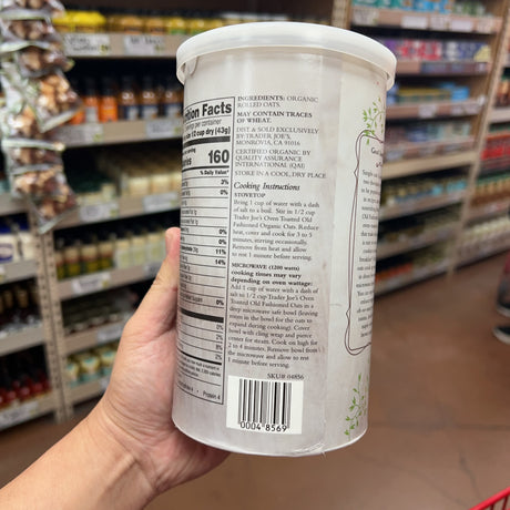 Trader Joe's Organic Old Fashioned Oats, 18 oz product image 5