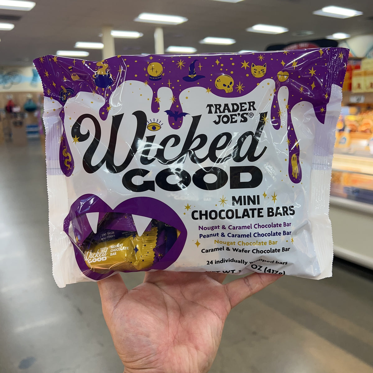 Trader Joe's Wicked Good Mini Chocolate Bars, 24 Count product image