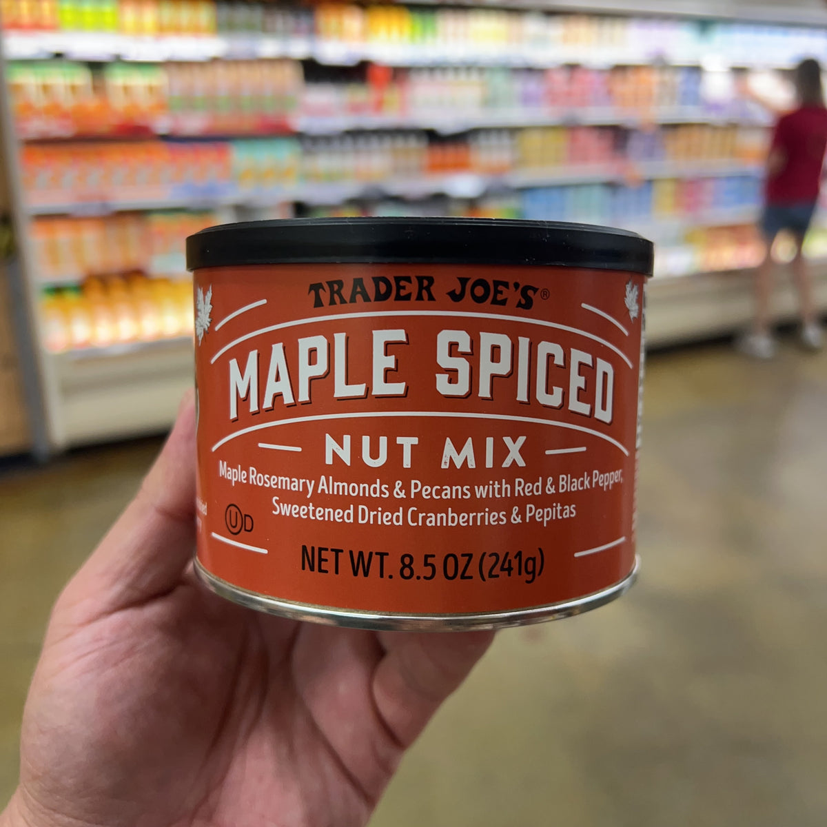 Trader Joe's Maple Spiced Nut Mix, 8.5 oz