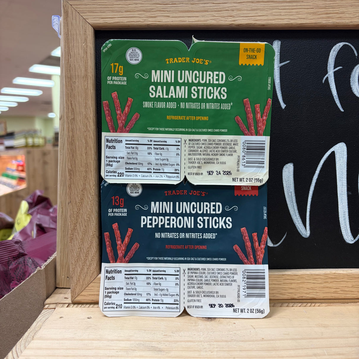 Trader Joe's Mini Uncured Pepperoni Sticks 2 oz product image 6