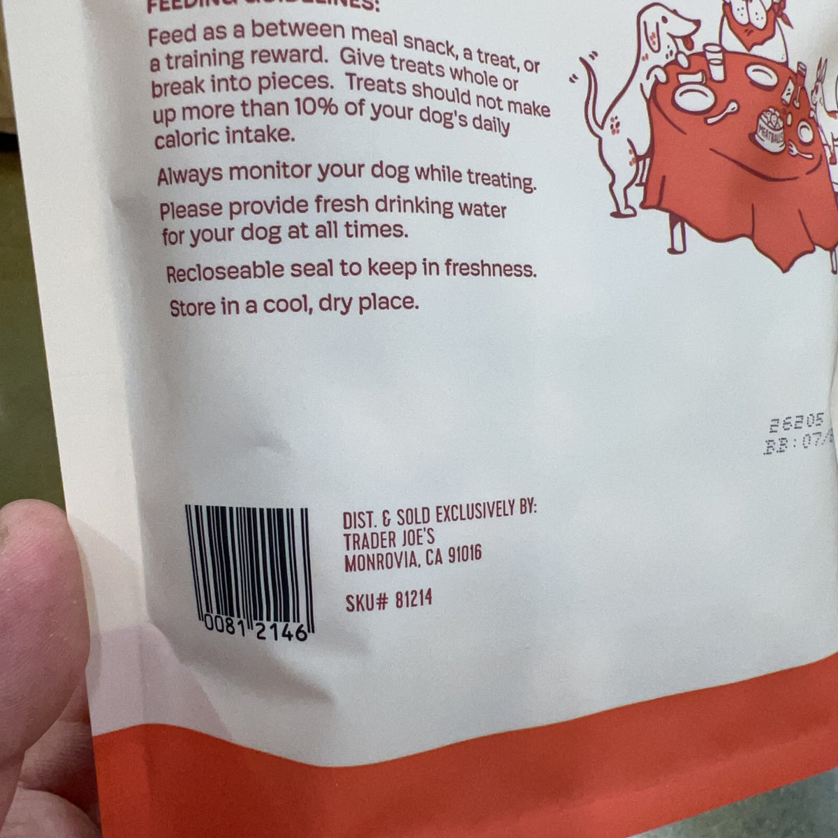 Trader Joe's Freeze-Dried Beef Meatballs for Dogs, 4 oz product image 4
