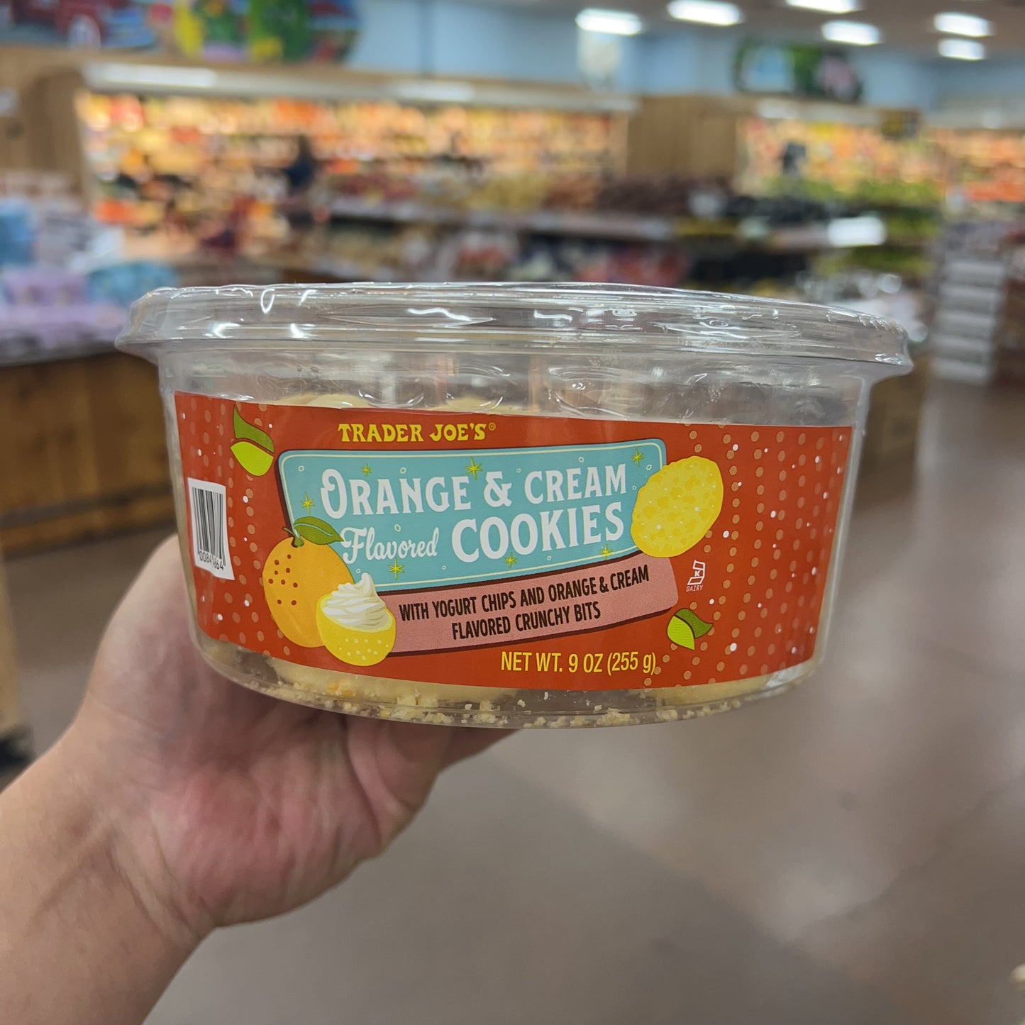 Trader Joe's Orange & Cream Flavored Cookies 9 oz product image 6