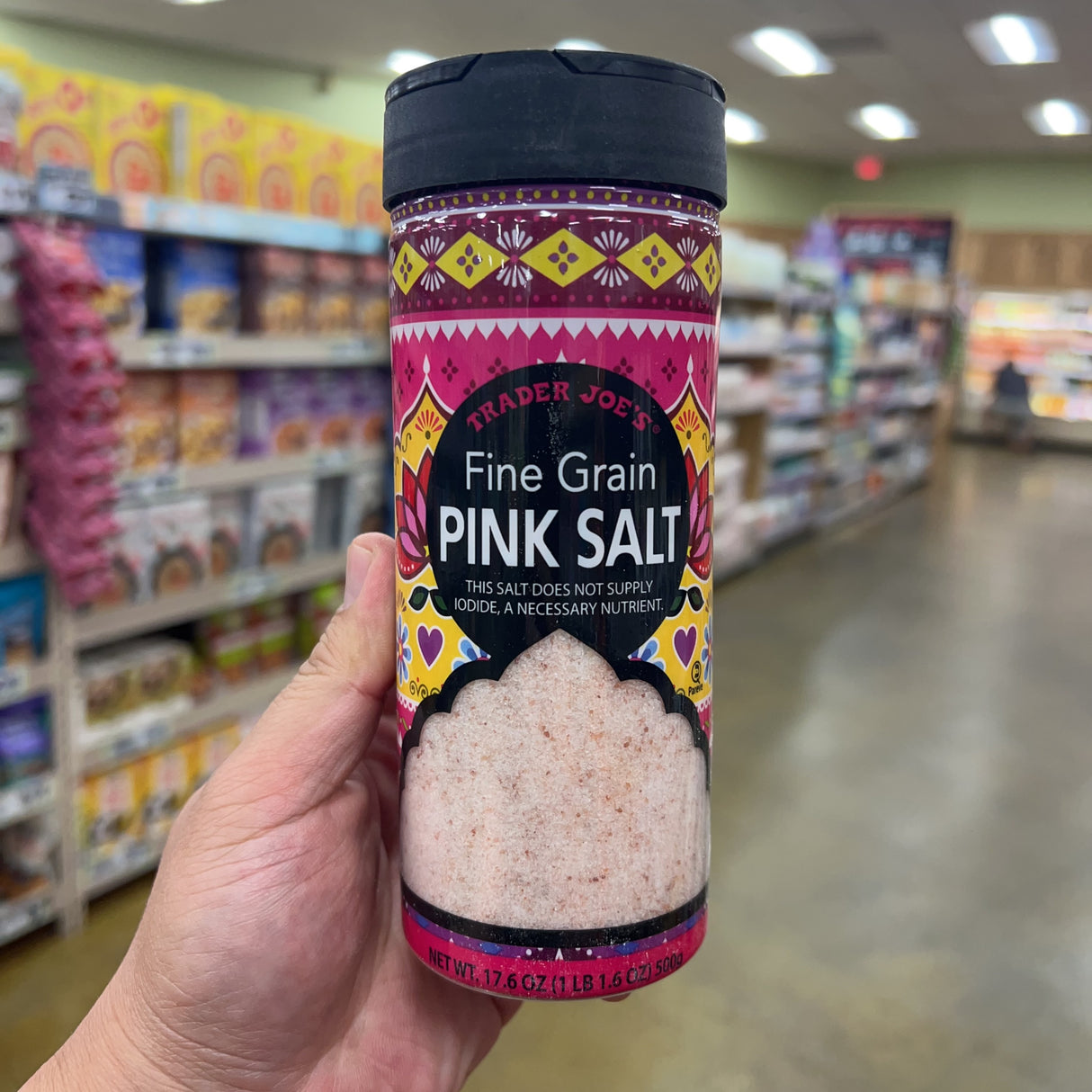 Trader Joe's Fine Grain Pink Salt 17.6 oz product image 4