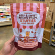 Trader Joe's Beef & Sweet Potato Recipe Stuffies Dog Treats, 14 oz product image