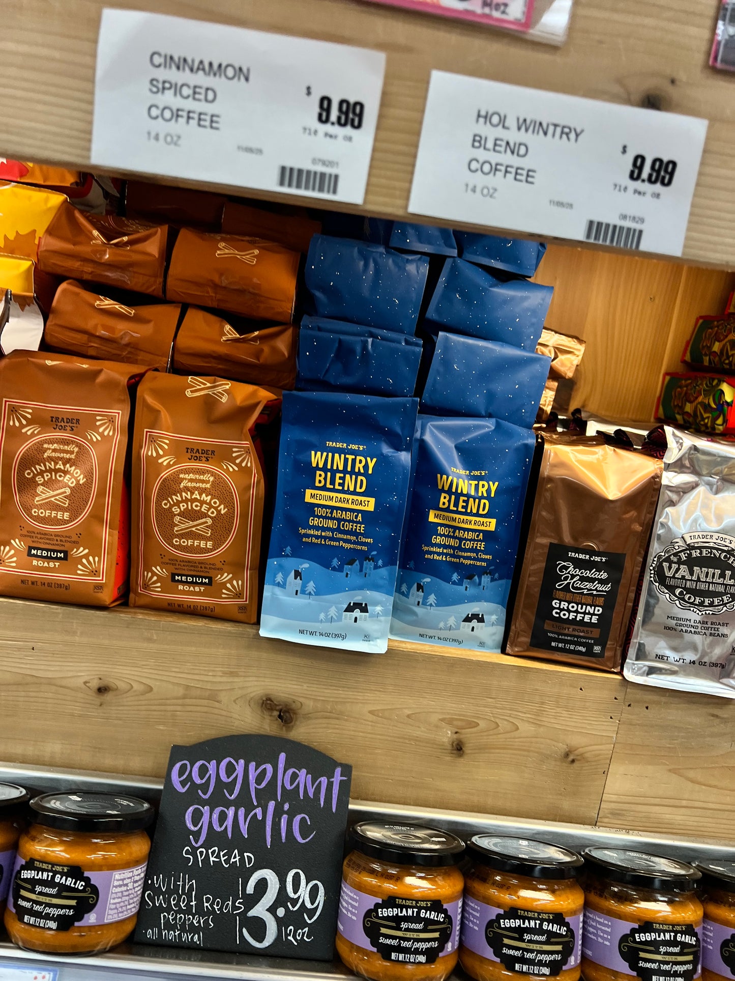 Trader Joe's Wintry Blend Medium Dark Roast Ground Coffee 14oz 397g