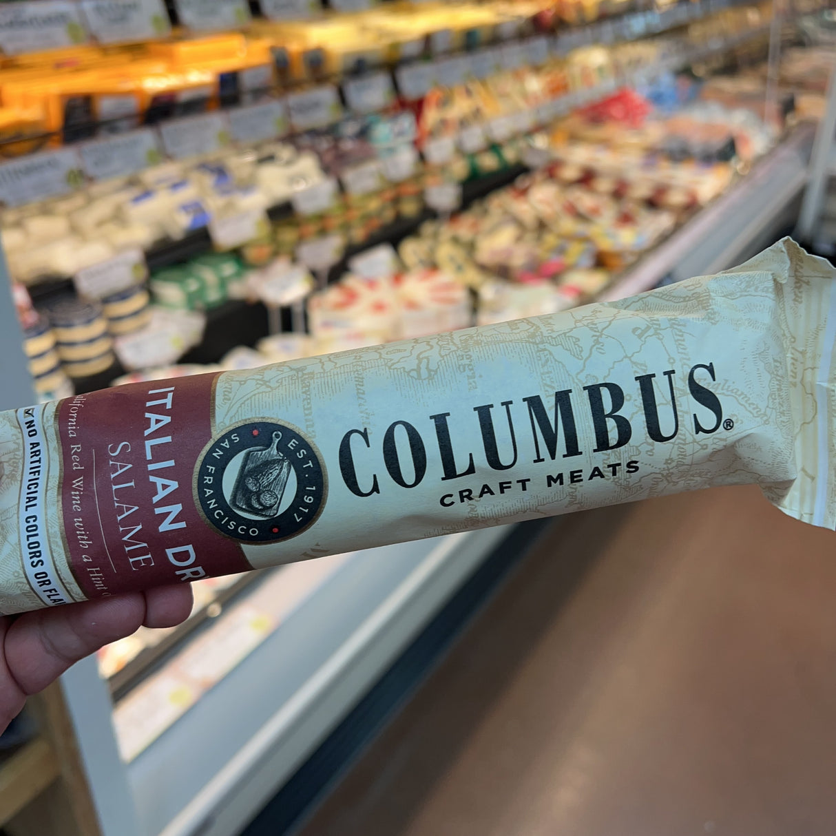 Columbus Italian Dry Salame, California Red Wine & Garlic, 8 oz product image 9