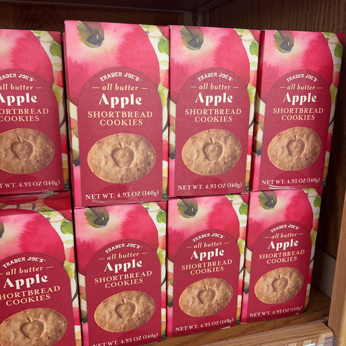 Trader Joe's All Butter Apple Shortbread Cookies, 4.93 oz product image 8