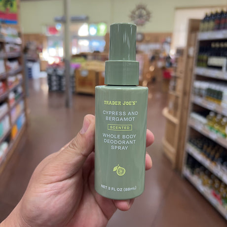 Trader Joe's Cypress and Bergamot Scented Whole Body Deodorant Spray