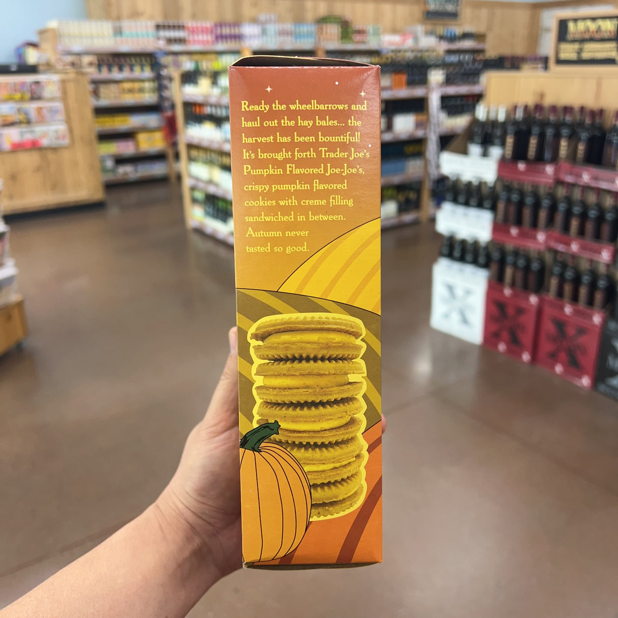 Trader Joe's Pumpkin Flavored Joe-Joe's Cookies, 10.5 oz product image 4