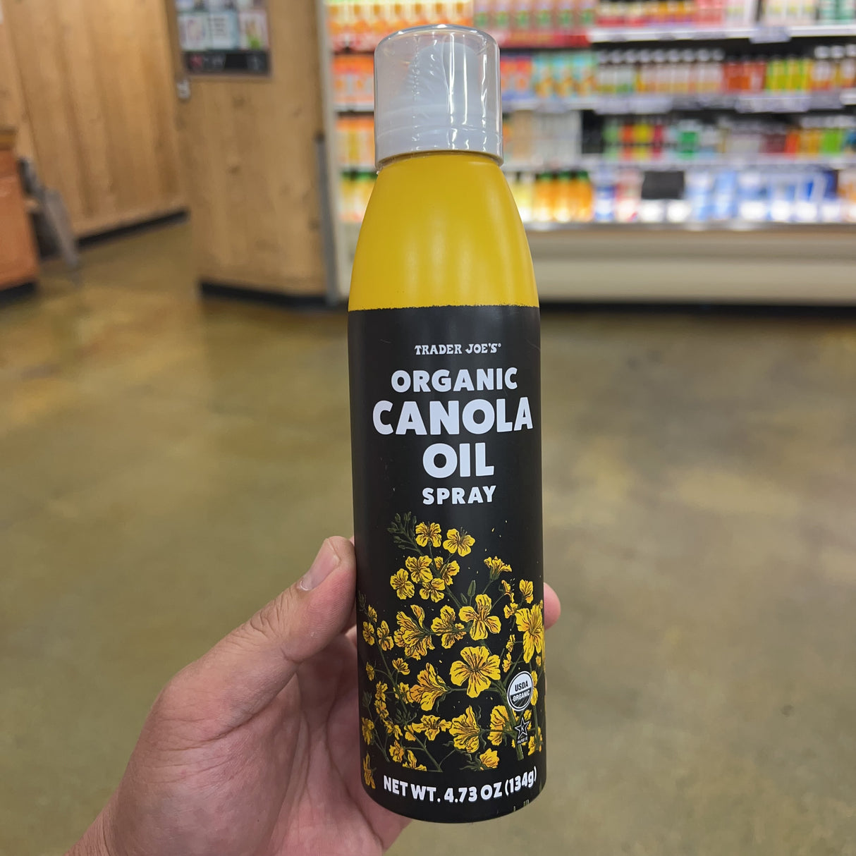 Trader Joe's Organic Canola Oil Spray 4.73 oz