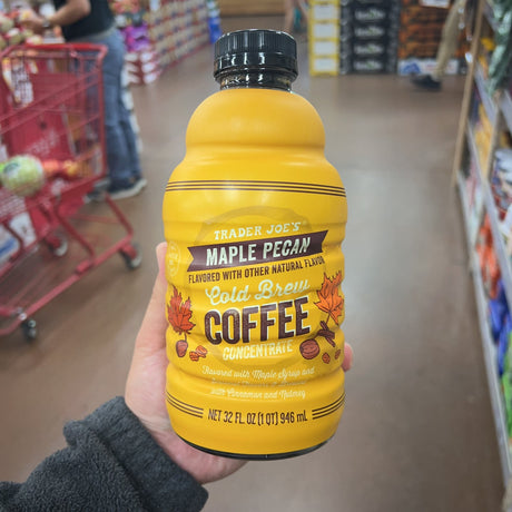Trader Joe's Maple Pecan Cold Brew Coffee Concentrate 32 fl oz