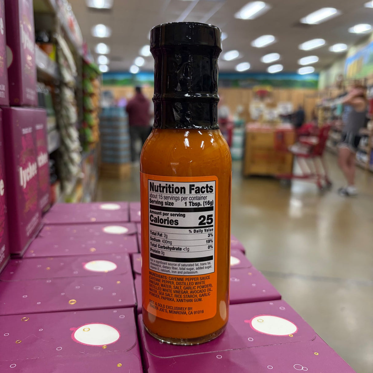Trader Joe's Buffalo Sauce with Avocado Oil 8.5 oz (241g)