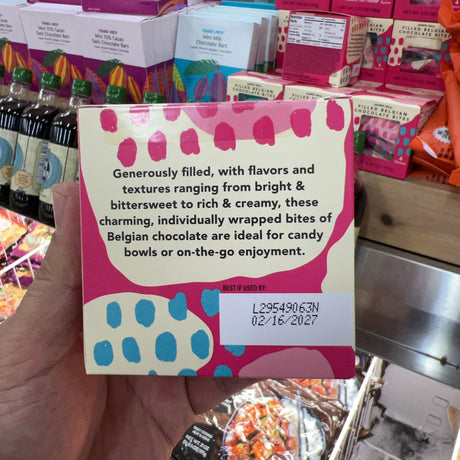 Trader Joe's Filled Belgian Chocolate Bites 4 Flavors 3.53 oz product image 3