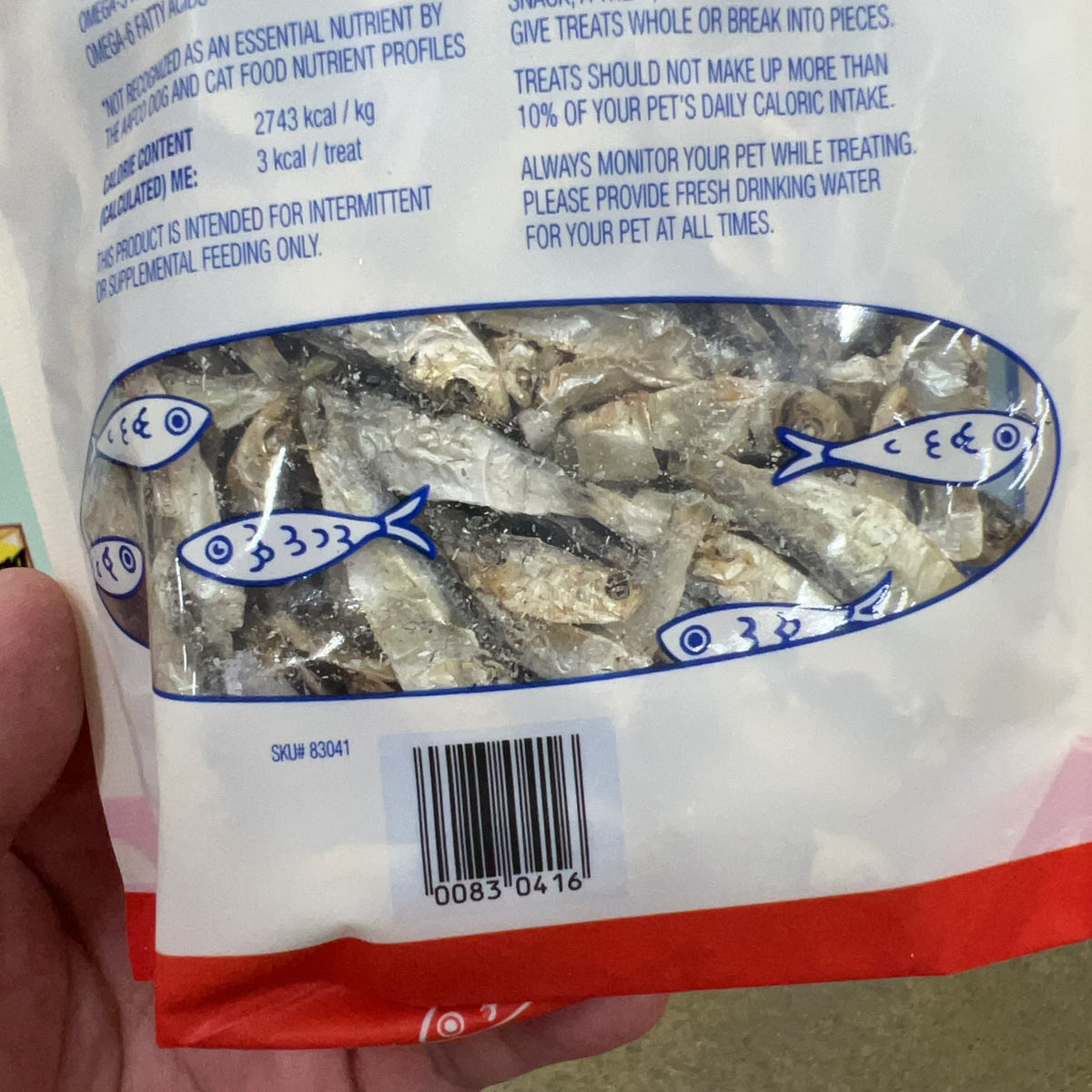 Trader Joe's Air-Dried Just Sardines Cat and Dog Treats, 3 oz product image 6