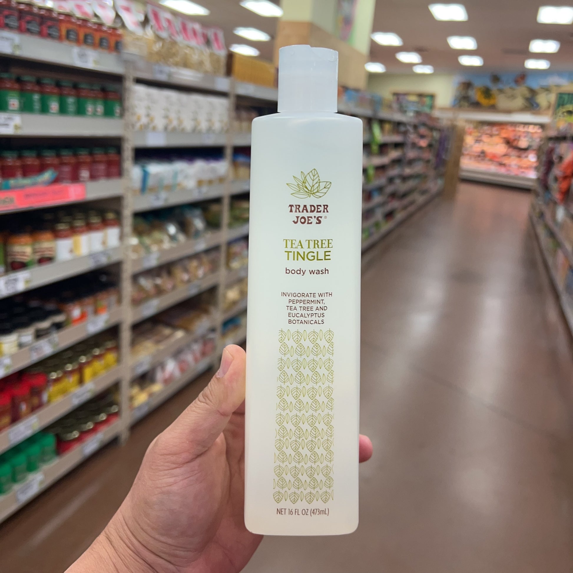 Trader Joe's Tea Tree Tingle Body Wash
