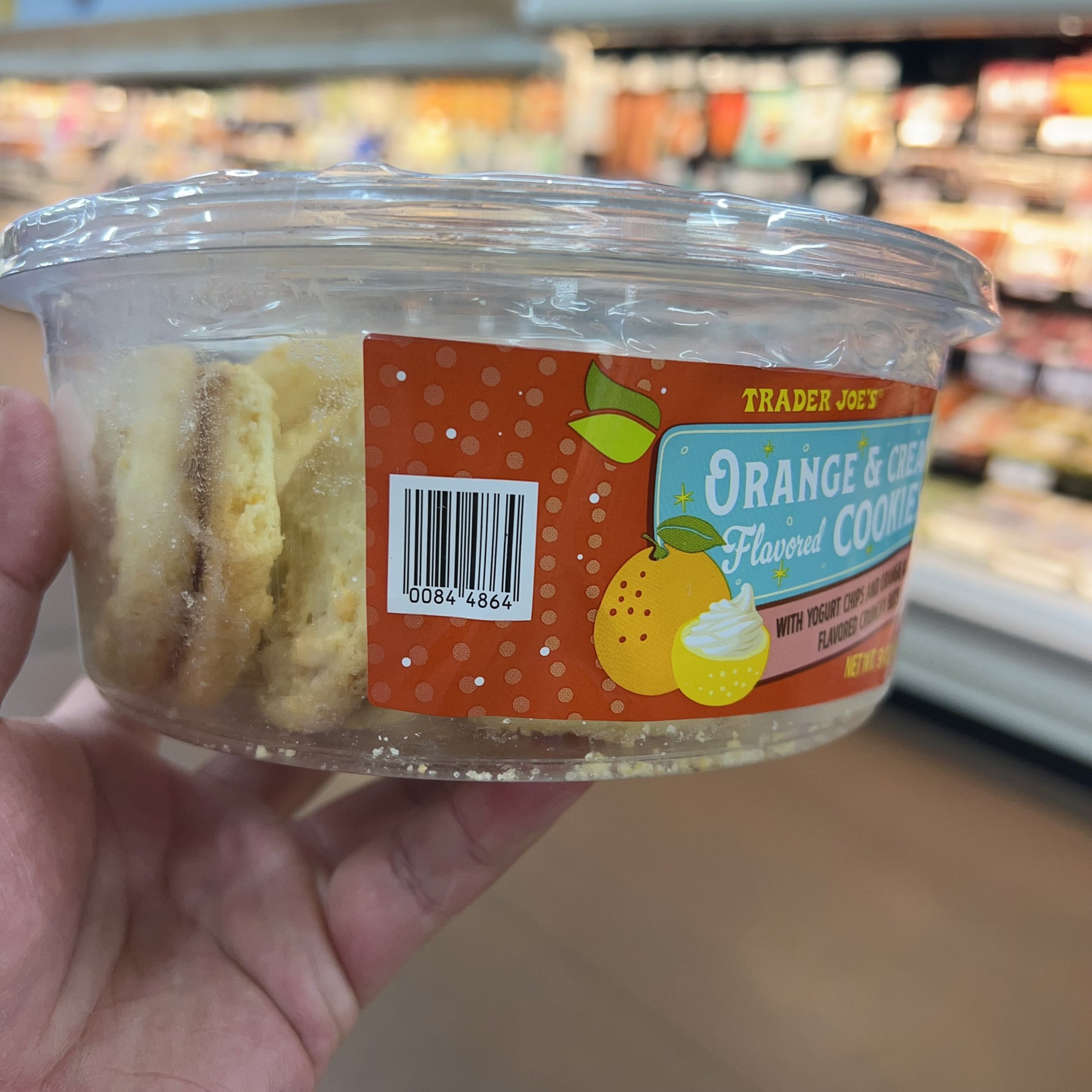 Trader Joe's Orange & Cream Flavored Cookies 9 oz product image 4