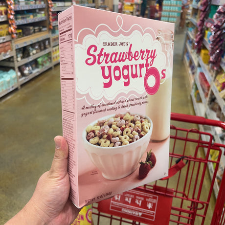 Trader Joe's Strawberry Yogurt O's Cereal 12 oz, product image 3
