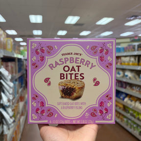 Trader Joe's Raspberry Oat Bites 7.8 oz (221g)