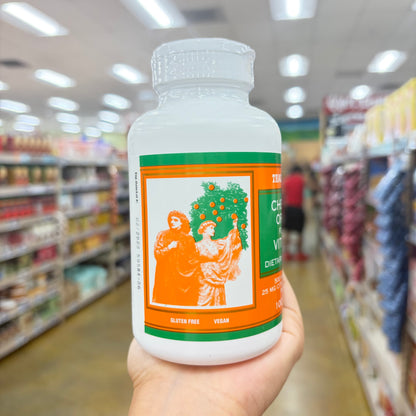 Trader Joe's Chewable Orange Flavored Vitamin C 500 mg Dietary Supplement 100 Tablets