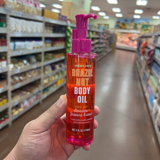 Trader Joe's Brazil Nut Body Oil with Squalane & Guarana